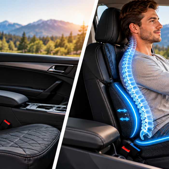 Car Seat Cushion vs Seat Cover: What's the Difference?